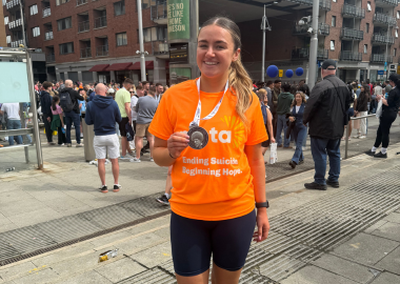 A massive thank you to Ciara Murray for supporting Pieta by taking on the Dublin City Half Marathon 2026! Your commitment and effort mean so much to us.